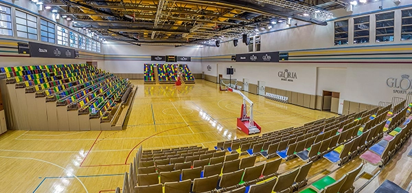 Training facilities and amenities at Antalya basketball camps